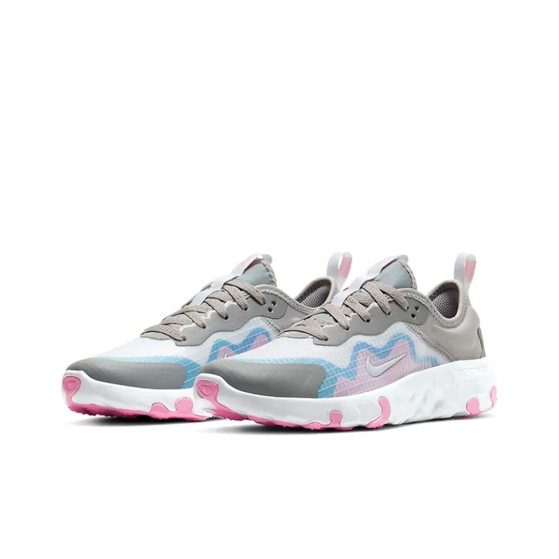 Nike Renew Lucent 'Gray White Pink' GS-2