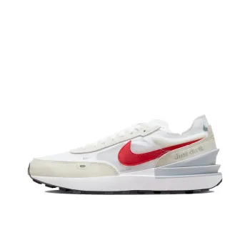 Nike Waffle One White Noble Green Metallic Silver University Red
