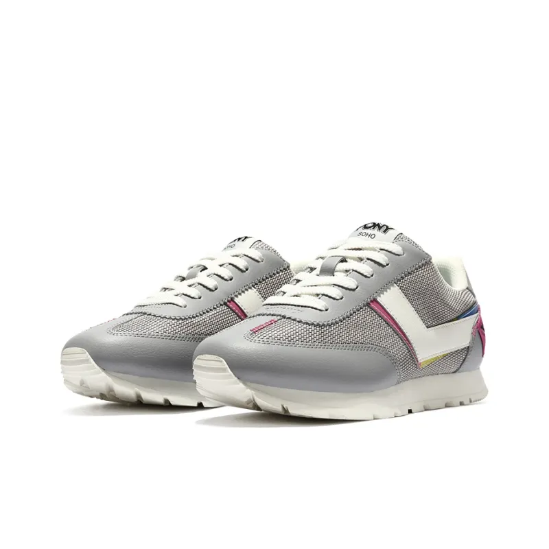PONY Low Top Running Shoes Women's Gray-2