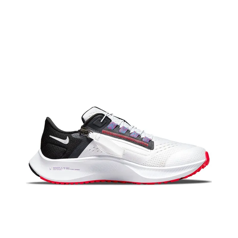 Nike Air Zoom Pegasus 38 FlyEase 'White Black Red' Women's-1