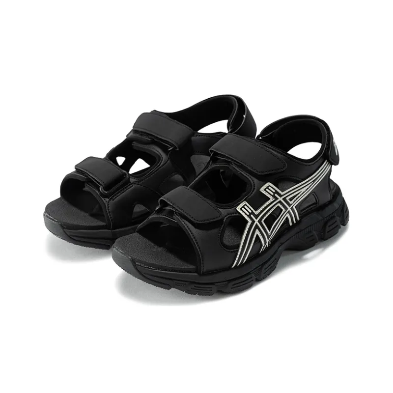 Asics Kahana Sd Black Sandals 'Black White'-2