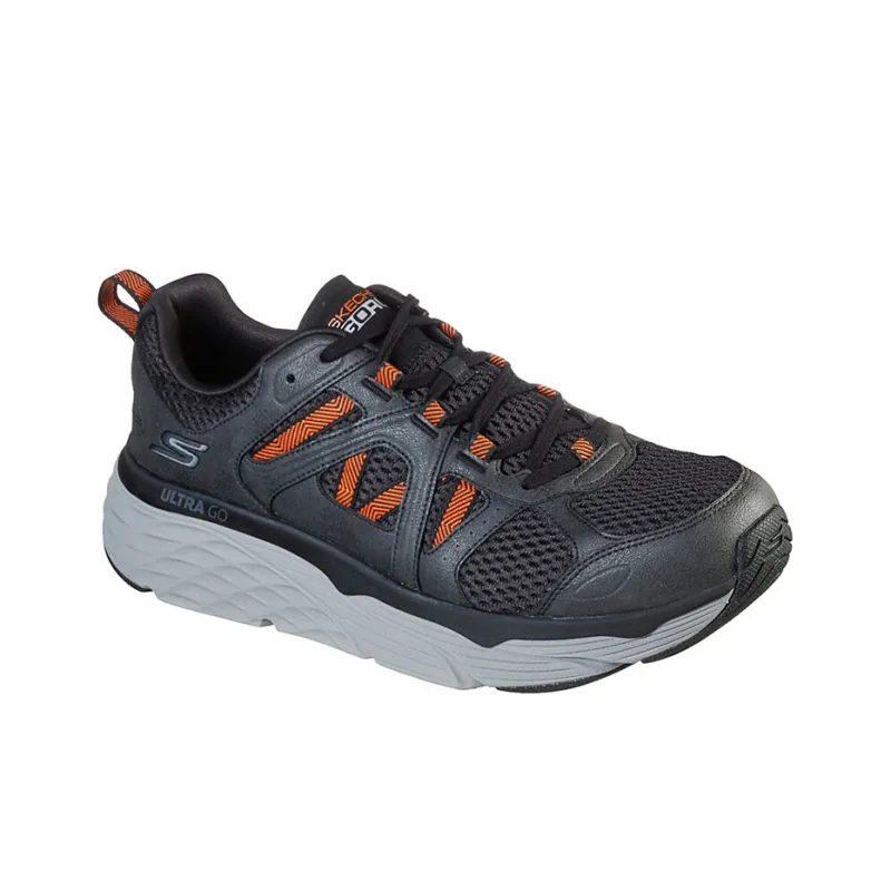 Skechers Max Cushioning Elite - Routine Low-Top Running Shoes Men's Black-2