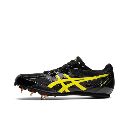 Asics Effort MK Running Shoes Unisex Low-Top Black/Yellow