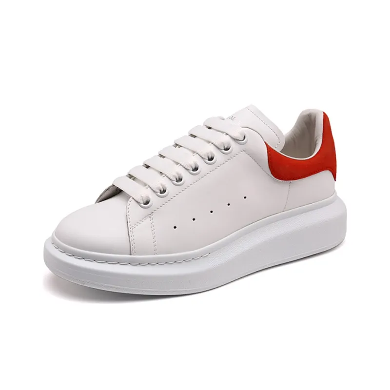 Alexander McQueen Oversized Sneaker 'White Red'-2