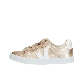 VEJA Skateboard Shoes Women's Low Top Gold