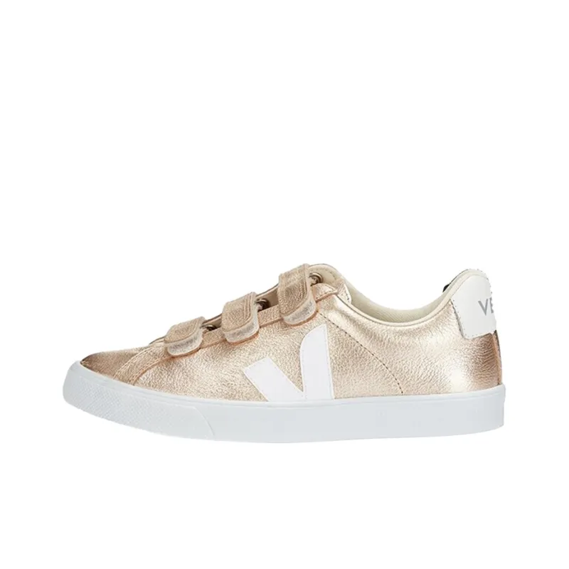 VEJA Skateboard Shoes Women's Low Top Gold-0