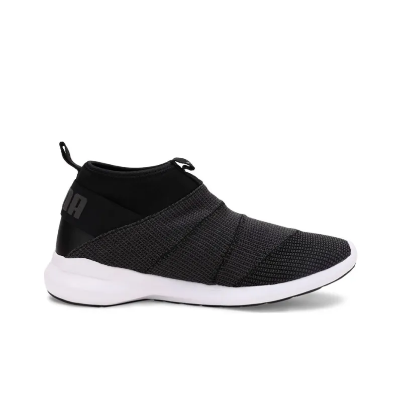 PUMA Robust Cushioned Wear-Resistant Lightweight Mid-Top Running Shoes Men's Black-1