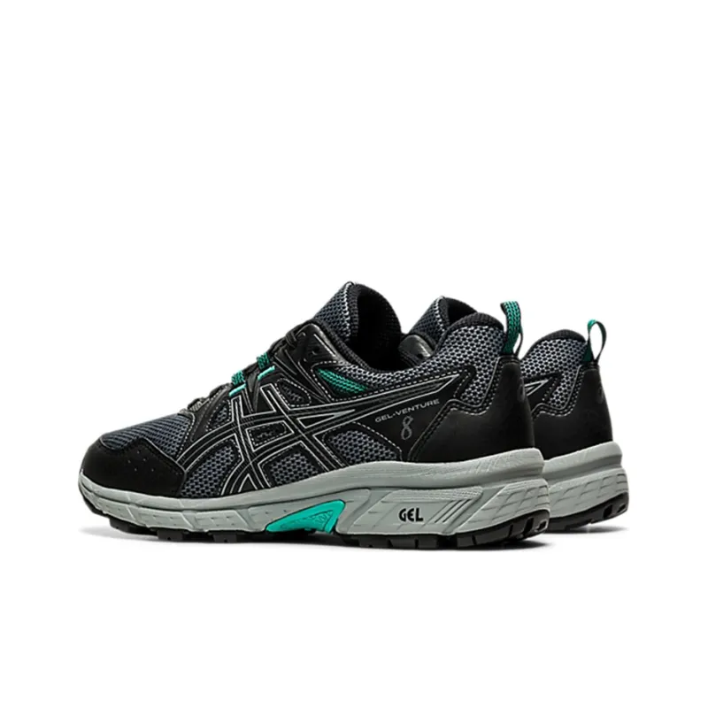 Asics Gel Venture 8 Wide 'Black Sheet Rock' Women's-3