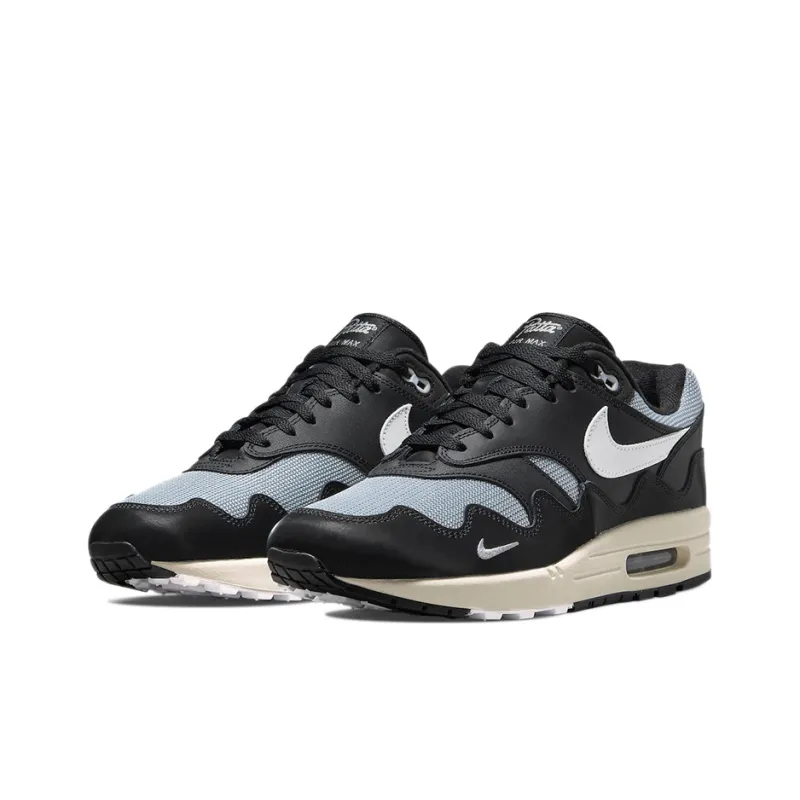 Nike Air Max 1 Patta Waves Black Without Bracelet-2