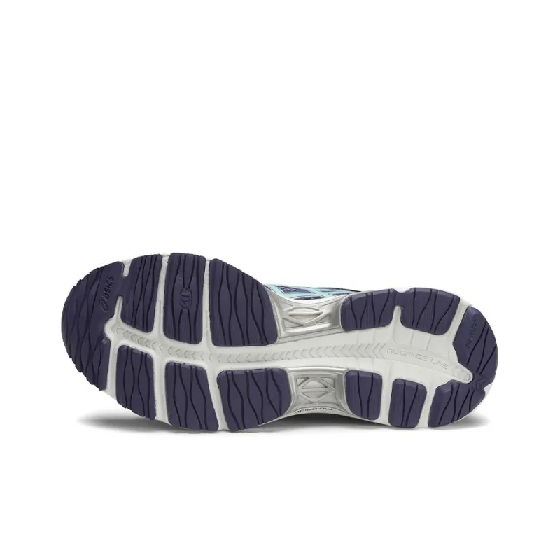 Asics Gel-Cumulus 17 Wear-Resistant Low-Top Running Shoes Women's Purple Blue D-Width-3
