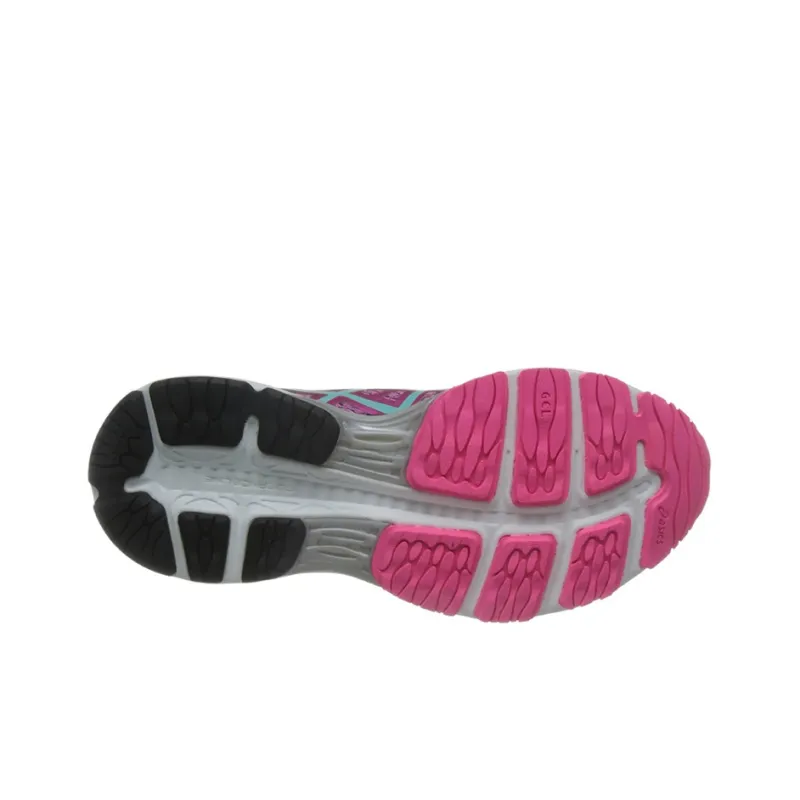 Asics Gel-Cumulus 18 Running Shoes Women's Low-Top Pink Purple/Blue-5