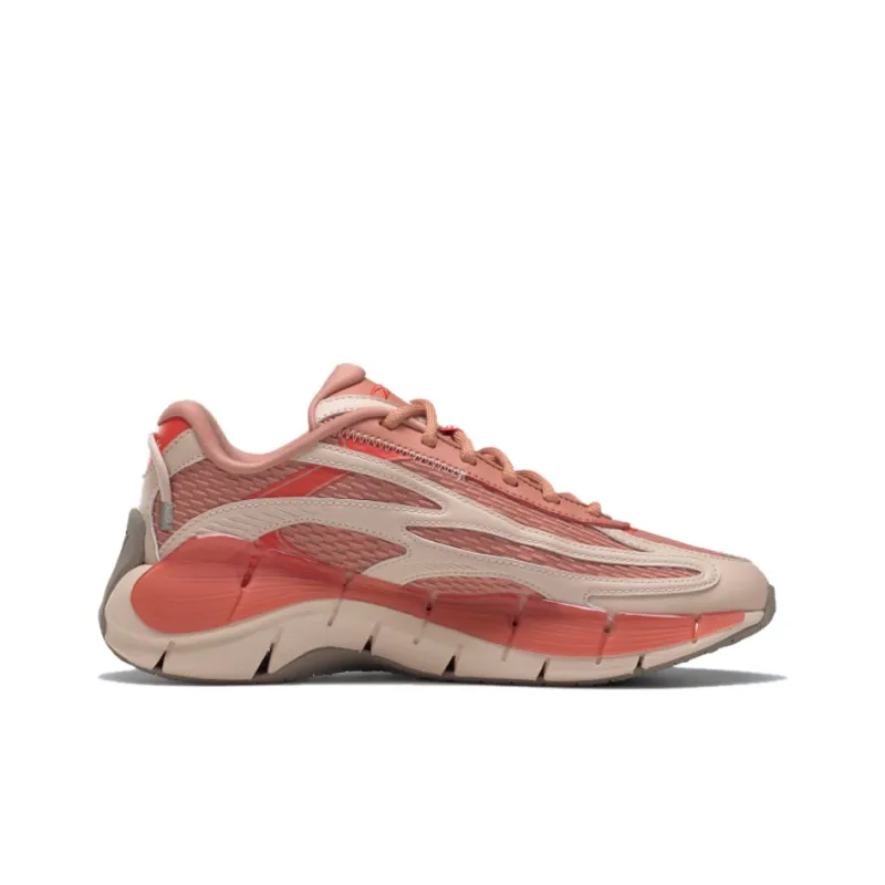 Reebok Zig Kinetica 2.5 Running Shoes Women's Low-Top Orange Red-1