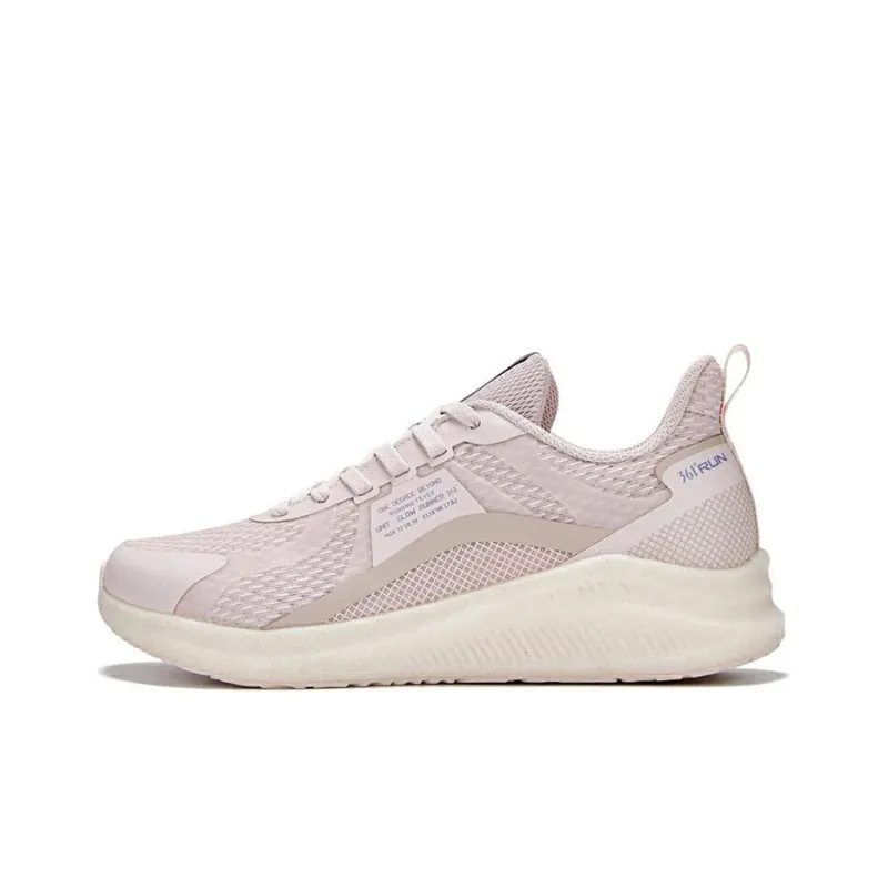 361° Cushioning And Breathable Low Top Running Shoes Women's Nude Pink-0