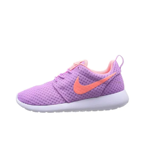 Nike Roshe One Running Shoes Women's Low-Top Purple/Pink