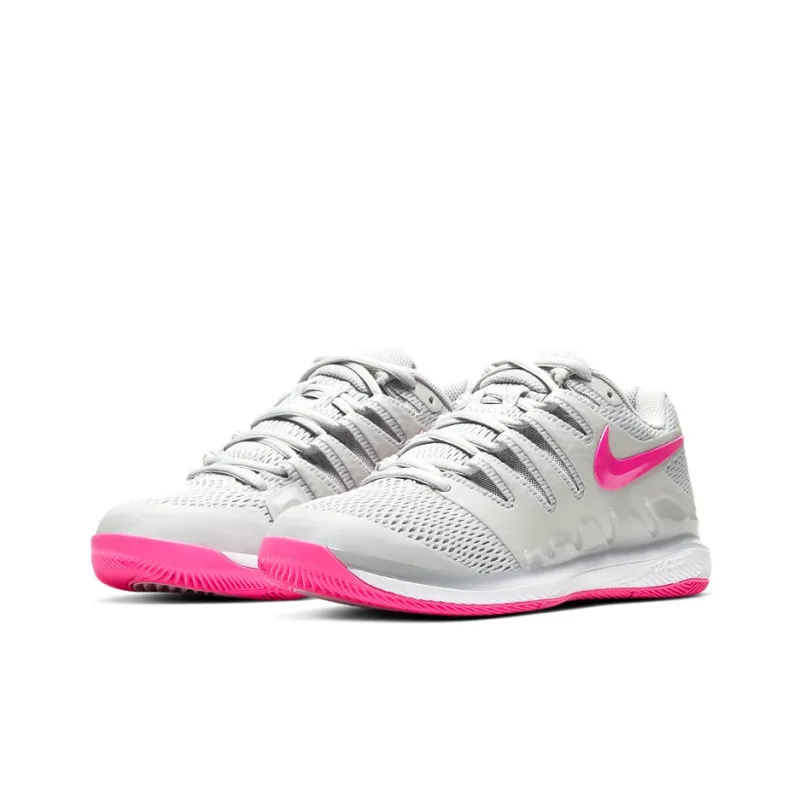 Nike Court Air Zoom Vapor X Hc 'Grey Pink Blast' Women's-2