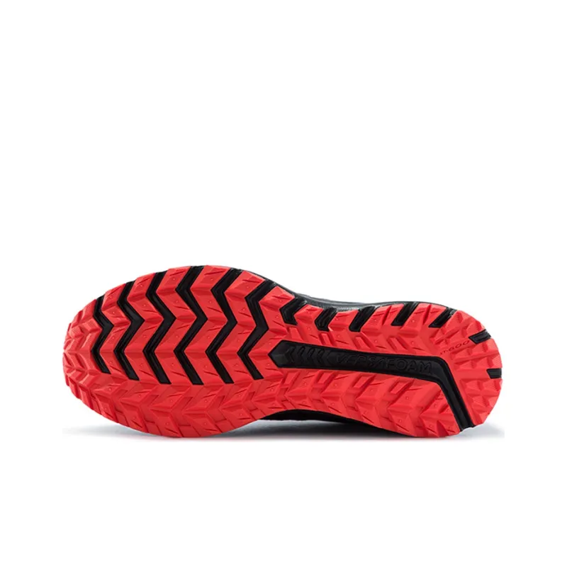 Saucony Cohesion 12 Running Shoes Men Low Top Black/Blue/Red-4