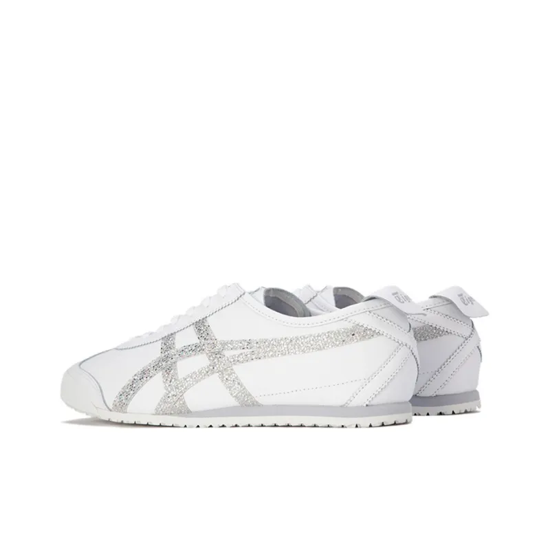 Asics Onitsuka Tiger Mexico 66 Candy Glitter Series White Pure Silver-3