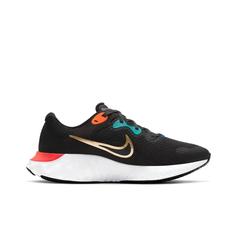 Nike Renew Run 2 Black Bright Crimson-1