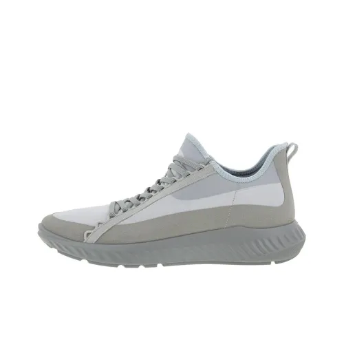 Ecco Running Shoes Men Low-Top Gray