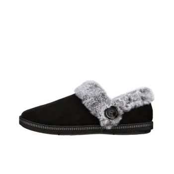 Skechers Cozy Campfire Fresh Toast Slip Resistant, Abrasion Resistant, Thermal Low Top Casual Shoes Women's Black