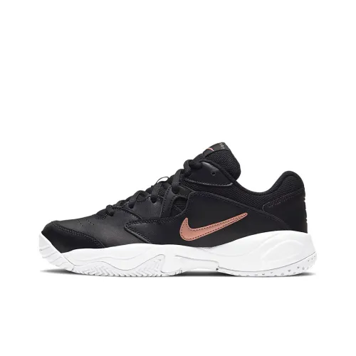 Nike Court Lite 2 Black Metallic Red Bronze Women's