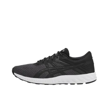 Asics Fuzex Lyte 2 Lightweight And Breathable Low-Top Running Shoes Men's Black