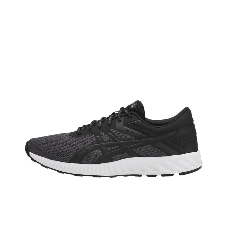 Asics Fuzex Lyte 2 Lightweight And Breathable Low-Top Running Shoes Men's Black-0