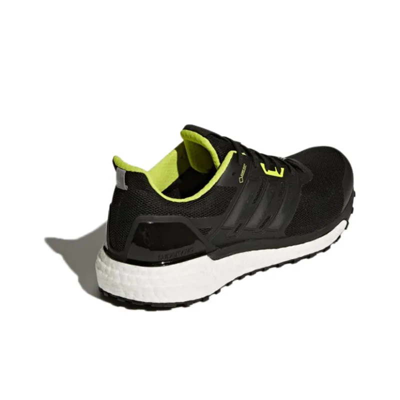 Adidas Supernova GTX Wear-Resistant Slip-Resistant Low-Top Running Shoes Men's Black Green-3