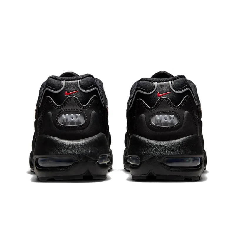Nike Air Max 96 Ii Black Sport Red-4