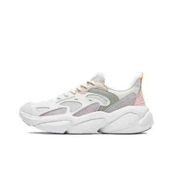 Erke Casual Shoes Women's Low Top White/Purple