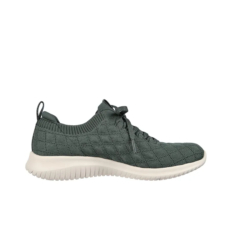 Skechers Ultra Flex 1.0 Low-Top Running Shoes Women's Green-1