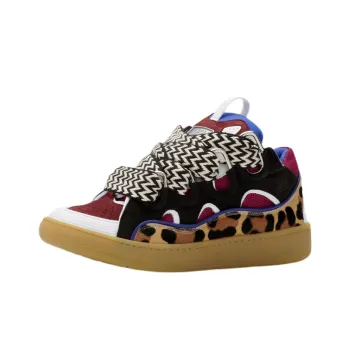 Lanvin Curb Sneakers Multicolor Women's