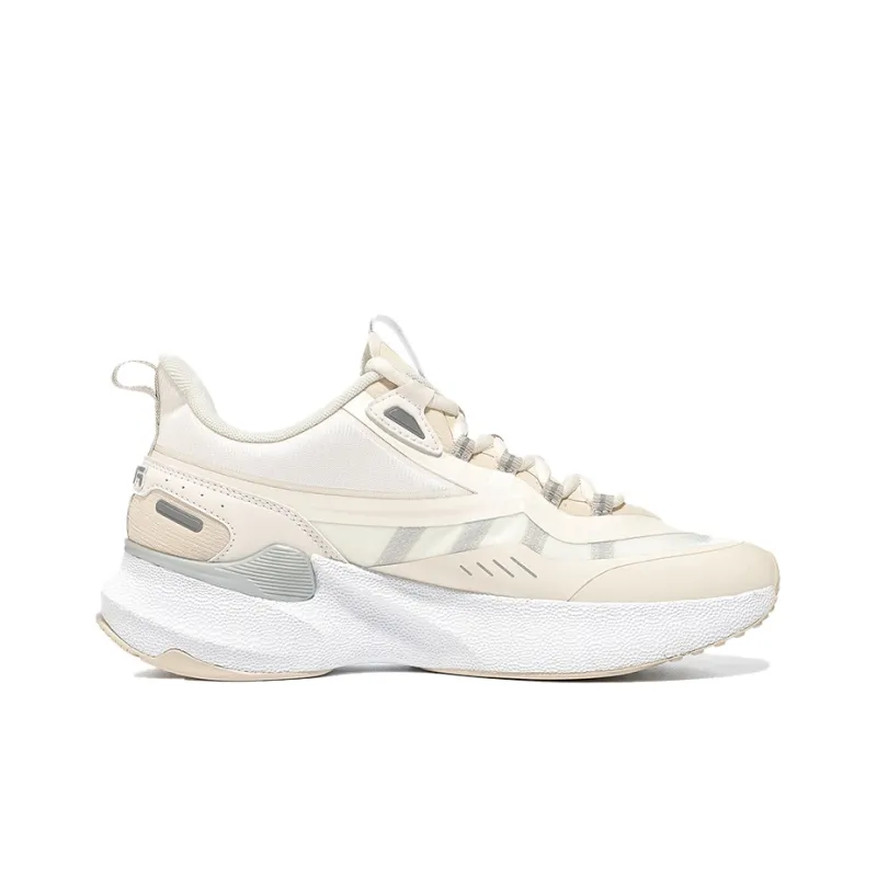 FILA Neuron 5 Neuron 5 Low-Top Running Shoes Unisex White Apricot Korean Style-1