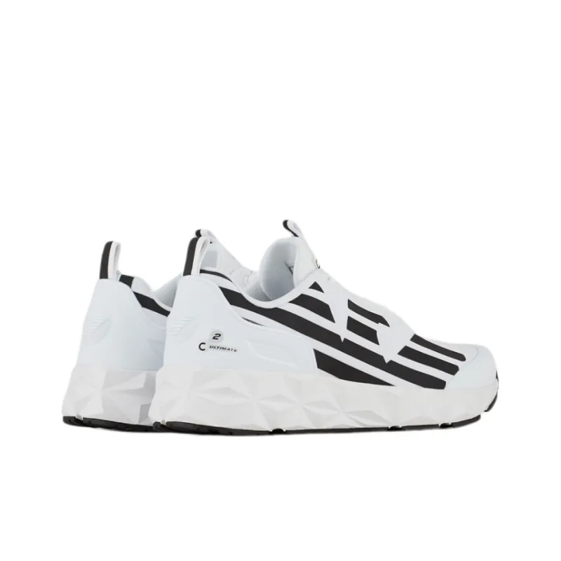 Ea7 EMPORIO ARMANI Two-tone Lace-up Sneakers-3
