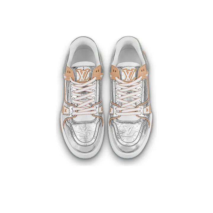 LOUIS VUITTON Trainer Metallic Beige-2