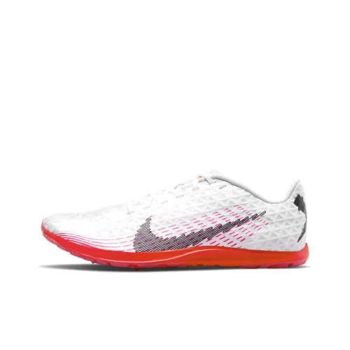 Nike Zoom Rival Waffle 5 Running Shoes Unisex Low-Top White/Black/Red