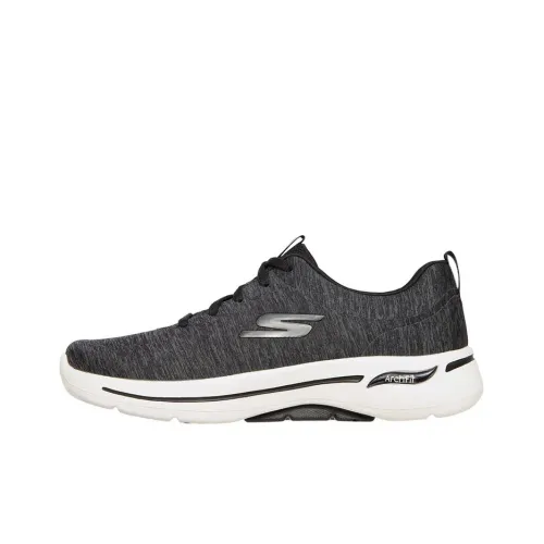 Skechers Go Walk Arch Fit Running Shoes Women's Low-Top Black/White