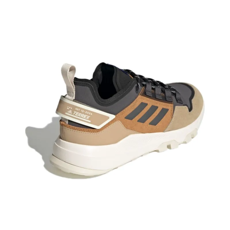 Adidas Terrex Hikster Low Hiking Wear Resistant Low Top Casual Shoes Unisex Brown Black-2