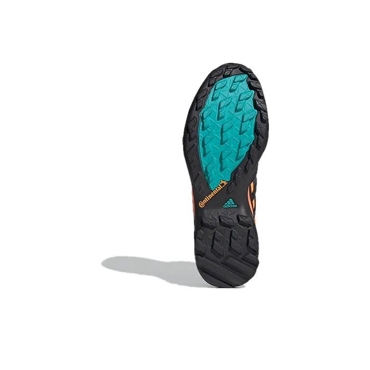 Adidas Terrex Swift R2 Mid Gore-Te Breathable Cushioning Mid-Top Trekking Shoes Men's Blue-5