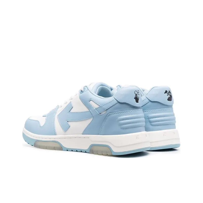 OFF WHITE Out Of Office Calf Leather 'White Blue'-3