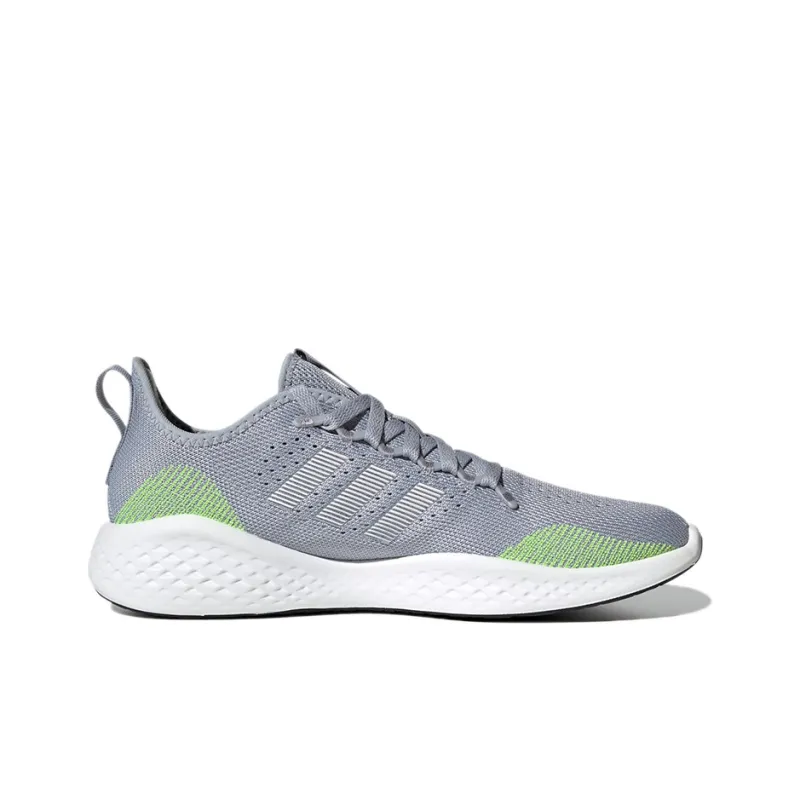 Adidas Fluidflow 2.0 Low-Top Running Shoes Men's Gray Green-1