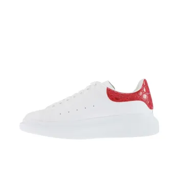 Alexander McQueen Oversized Sneaker 'White Red Crocodile'
