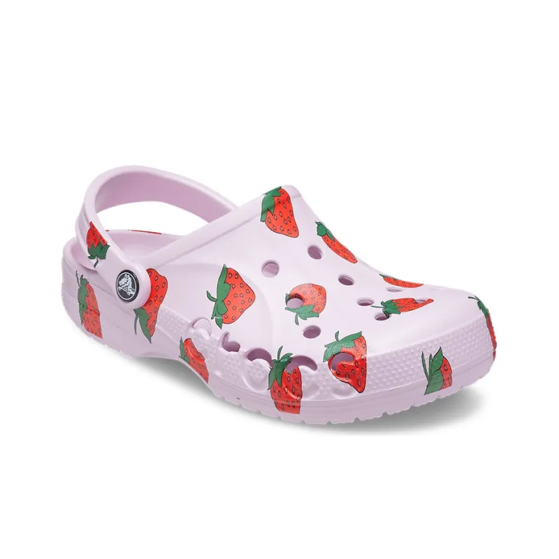 Crocs Classic Clog Casual Unisex Pink Strawberry Sandals-2