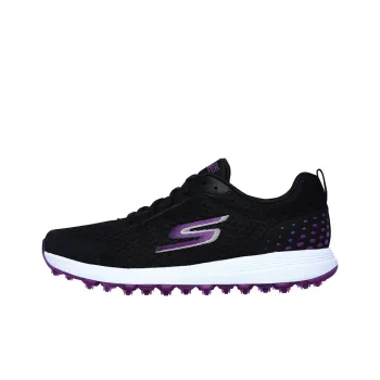 Skechers Go Golf Max Fairway 2 Cushioning Anti-Slip And Wear-Resistant Low-Top Running Shoes Women's Black Purple