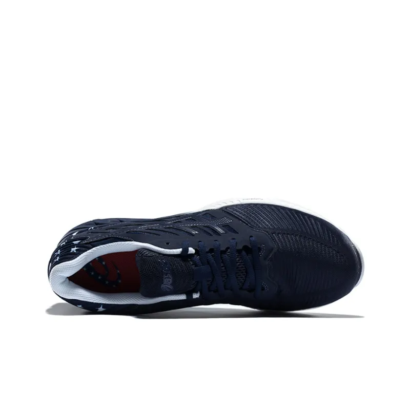 Asics Fuzex Running Shoes Unisex Low Top Dark Blue-2
