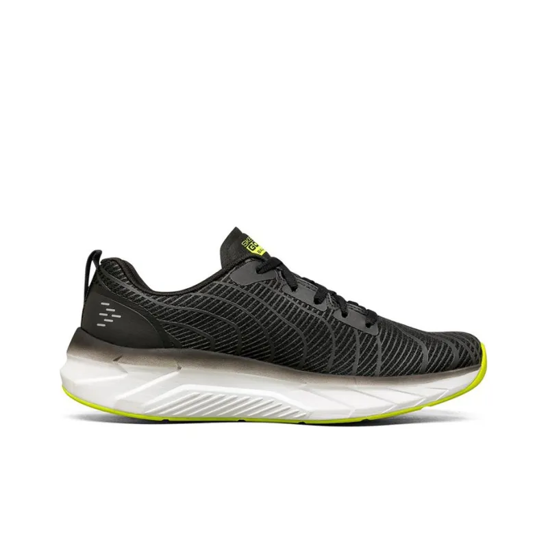 Skechers Abrasion Resistant Low Top Running Shoes Men's Black-1