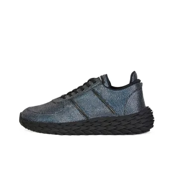 Giuseppe Zanotti/GZ Urchin Anti-Slip Wear-Resistant Low-Top Casual Shoes Men's Blue