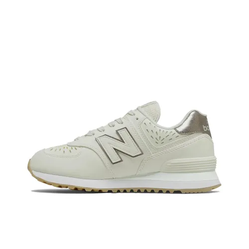 New Balance 574 Sea Salt Gold Women's
