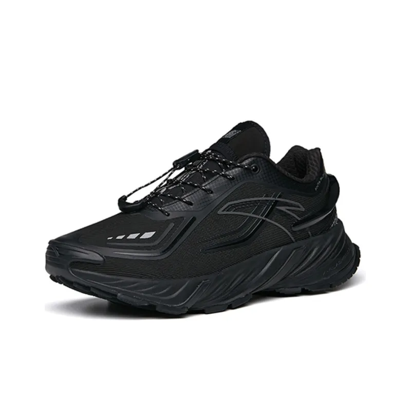Anta Running Collection Cushioning Anti Slip And Wear Resistant Low Top Running Shoes Women's Black-2