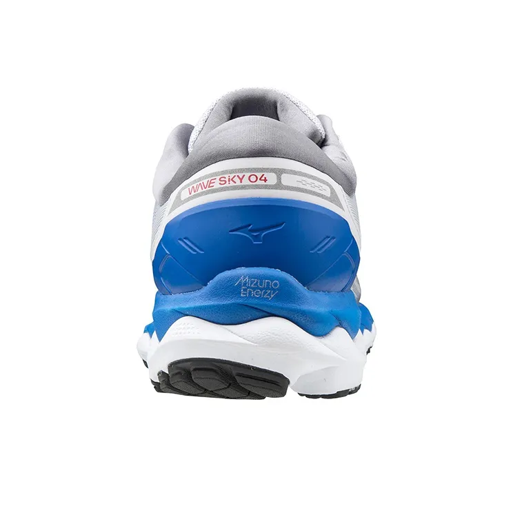 Mizuno Wave Sky 4 Running Shoes Men Low-Top Gray/Blue-3